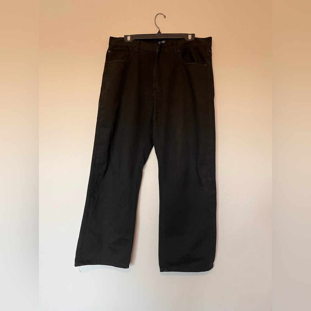 Black jeans/36×30/men’s/old gravy